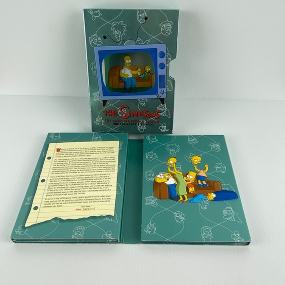 The Simpsons Complete Second Season 2 Collectors Edition DVD 4-Disc Set - 2002 - Picture 2 of 4